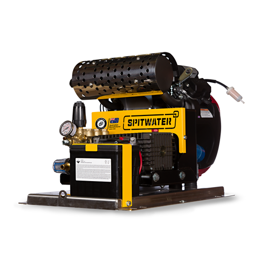 Spitwater Petrol Base Plate Pressure Cleaner (3989 PSI at 30 LPM)